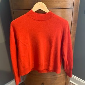 Everlane Cashmere Cropped Mockneck Sweater